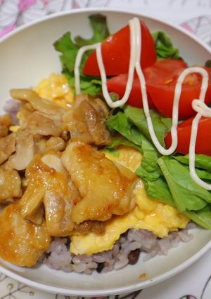 とりたま丼-レシピのメイン写真