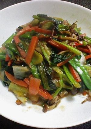 美容と健康に。コク甘おいしい野菜炒め-レシピのメイン写真