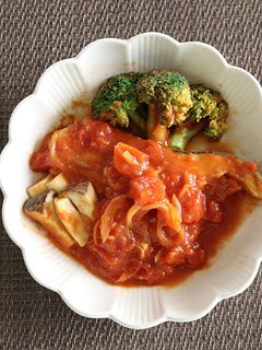 白身魚(タラ)のトマト煮-レシピのメイン写真