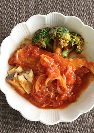 白身魚（タラ）のトマト煮-レシピのメイン写真