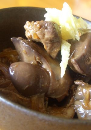 鶏レバーの煮付け-レシピのメイン写真