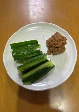 きゅうりに合う合う肉味噌(にんにくなし)-レシピのメイン写真