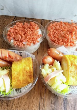 本日のお弁当☆ランチカップ弁当♪No.2-レシピのメイン写真