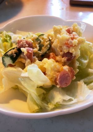 カンタン！家族に人気の定番ポテトサラダ-レシピのメイン写真