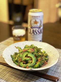 ゴーヤのコンビーフ炒め-レシピのメイン写真