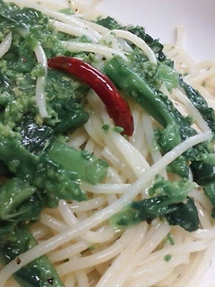 菜の花のスパゲッティ-レシピのメイン写真