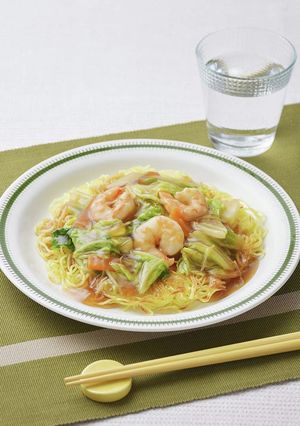 たっぷり白菜のあんかけ焼きそば-レシピのメイン写真