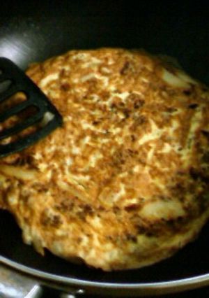 ひき肉でスパニッシュオムレツ-レシピのメイン写真