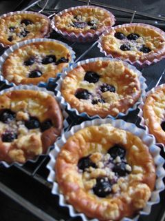 ブルーベリークランブル*チーズタルト-レシピのメイン写真