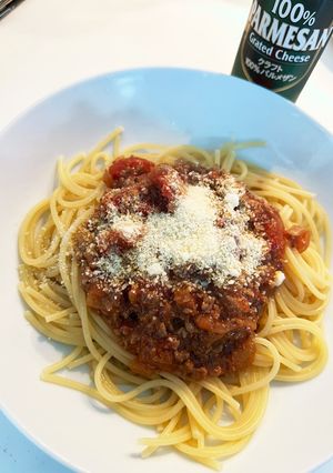 和イタリアンなミートソースパスタ-レシピのメイン写真
