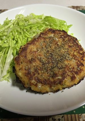ツナハンバーグ-レシピのメイン写真