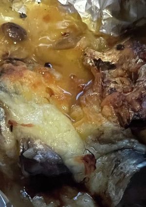 イワシの缶詰のホイル焼き-レシピのメイン写真