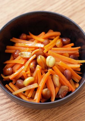 ご飯がすすむ「落花生のきんぴら」-レシピのメイン写真