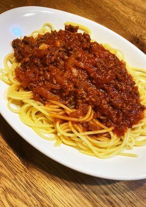 ミートスパゲティ-レシピのメイン写真