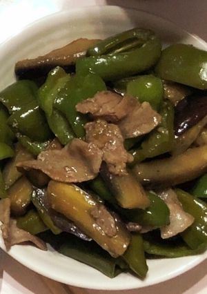 茄子とピーマンと豚肉のいつものやつ-レシピのメイン写真