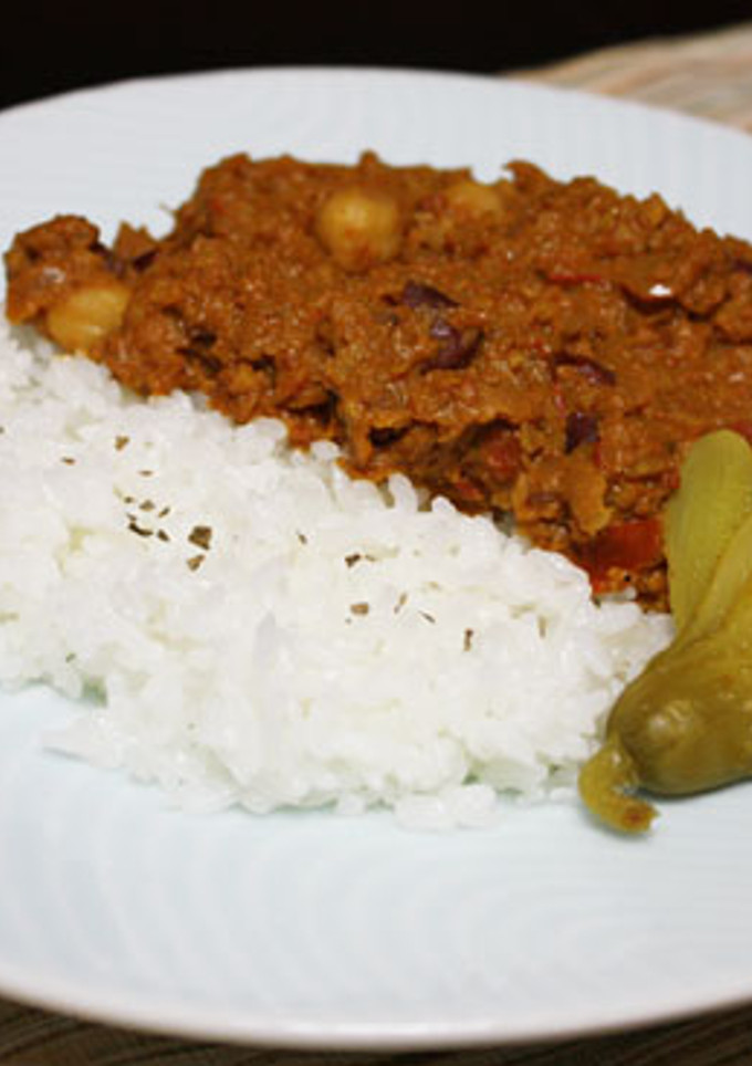 お豆と牛蒡のクリーミーキーマカレー-レシピのメイン写真