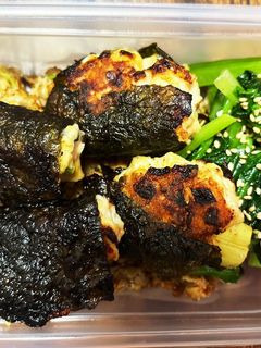 糖質オフ弁当/海苔巻きつくね-レシピのメイン写真