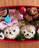 ダッフィ♡シェリーメイキャラ弁