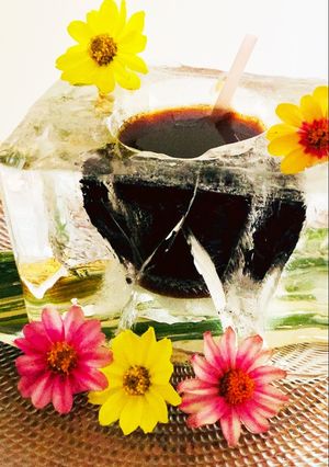 涼しげ♪氷グラスコーヒー♪-レシピのメイン写真