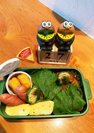 高一長女　お弁当(味噌焼きおにぎり8)-レシピのメイン写真