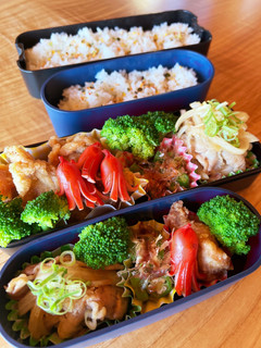 2023.7/27 小学生高校生男子弁当-レシピのメイン写真