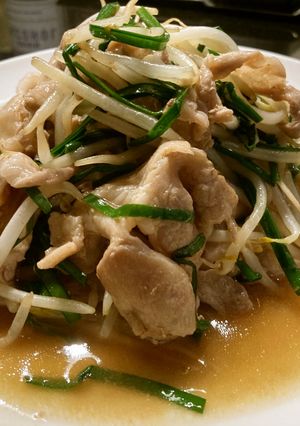 Porky Chive Sauté-レシピのメイン写真