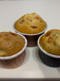 ホットケーキミックスでりんごのマフィン-レシピのメイン写真