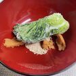 簡単味噌汁(菜の花)