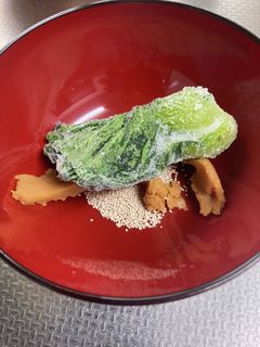 簡単味噌汁(菜の花)-レシピのメイン写真