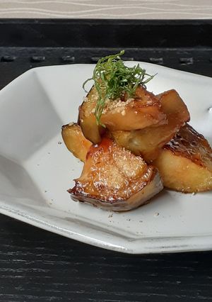 【野菜ソムリエ】賀茂なすの味噌生姜焼き-レシピのメイン写真
