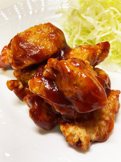 鶏胸肉の唐揚げ甘酢餡-レシピのメイン写真