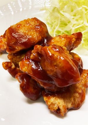 鶏胸肉の唐揚げ甘酢餡-レシピのメイン写真