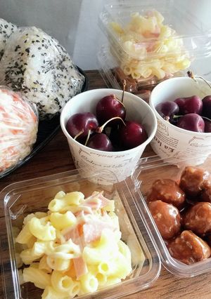 本日のお弁当☆ランチカップ弁当♪No.3-レシピのメイン写真