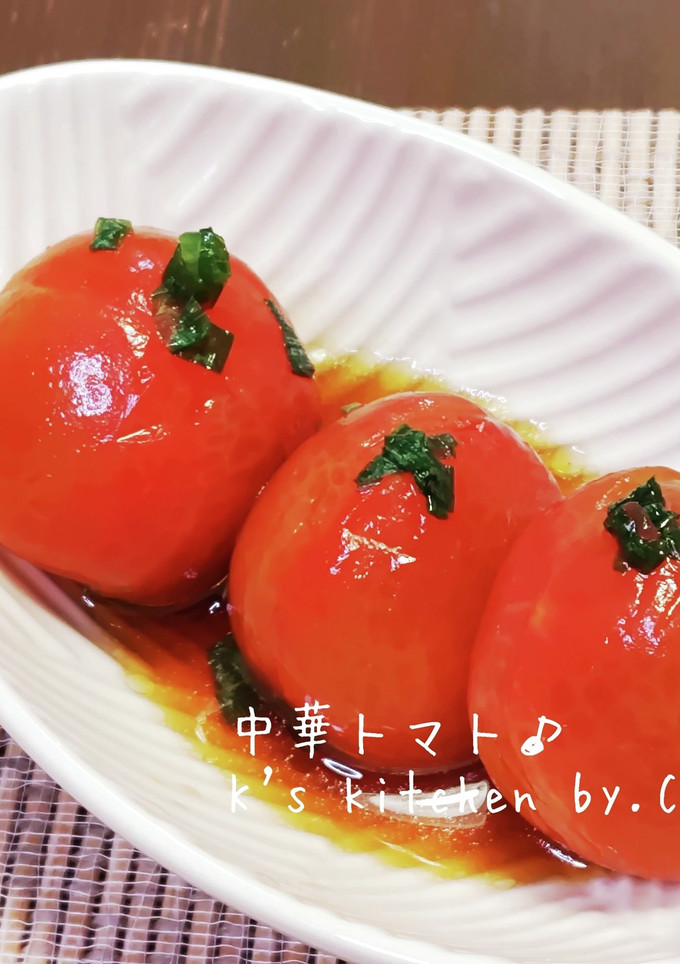 簡単☆冷やし中華トマト♪-レシピのメイン写真