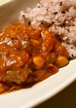 【認知症予防】サバ味噌煮缶の和風カレー-レシピのメイン写真
