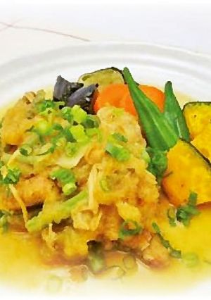 野菜たっぷり鶏のみぞれ煮風-レシピのメイン写真
