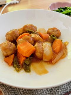 揚げない豚こま酢豚-レシピのメイン写真