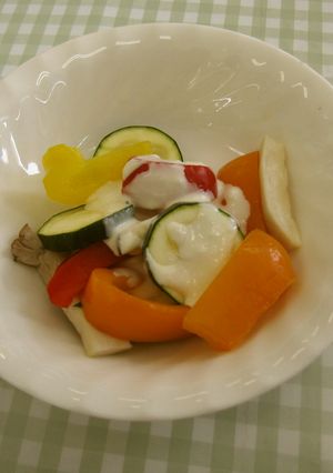 レンジで温野菜サラダ-レシピのメイン写真