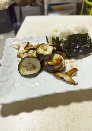 なすとしいたけのおひたし風しょうが添え-レシピのメイン写真
