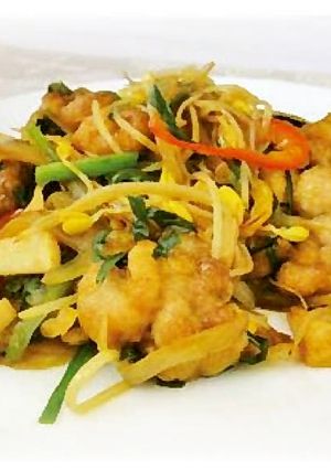 野菜たっぷり鶏にら炒め-レシピのメイン写真