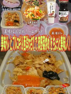 美味ドレとプルコギ&わさびで肉野菜炒め!-レシピのメイン写真