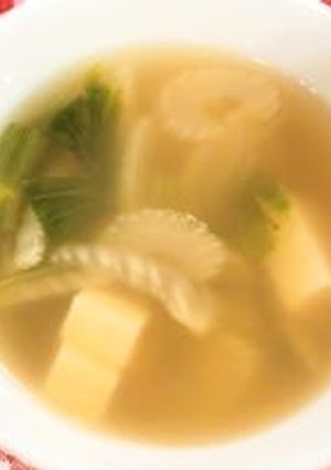 セロリと豆腐の中華スープ-レシピのメイン写真
