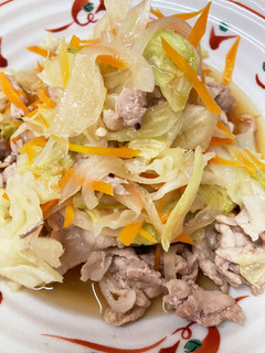 レンジで野菜炒め、簡単-レシピのメイン写真