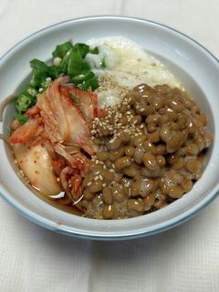 ピリ辛!とろろそば-レシピのメイン写真