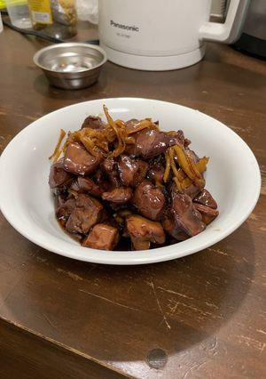 鳥レバーの甘辛煮-レシピのメイン写真