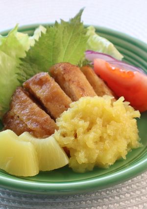 介護食 チキン南蛮 パイナップルソース-レシピのメイン写真