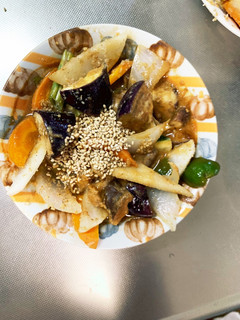 洋風上海風焼きそば味豚こま大根青椒肉絲風-レシピのメイン写真