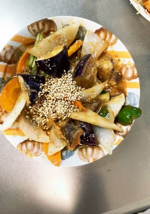 洋風上海風焼きそば味豚こま大根青椒肉絲風-レシピのメイン写真