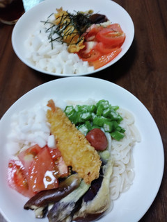 オクラと長いもの冷やしうどん-レシピのメイン写真