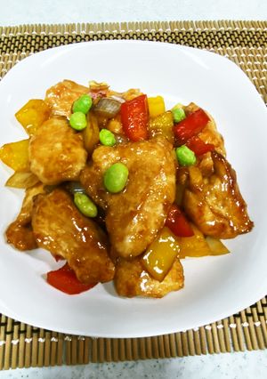 やわらかチキンと彩り野菜の中華炒め-レシピのメイン写真